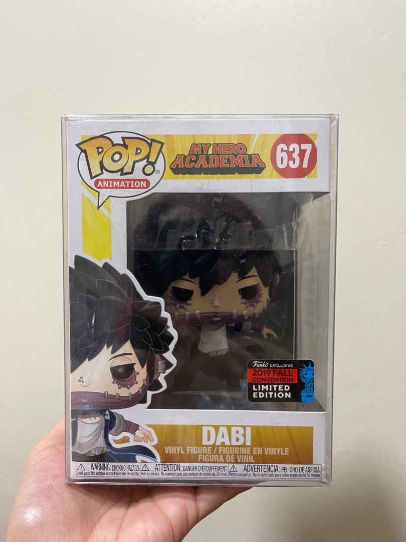 Dabi Funko Pop Limited Edition (Category: Designer & Blind Box Toys) located in San Pedro. Submitted by moonover (Listing ID 1284455741, Image 1). Description: Never opened the box With protector.