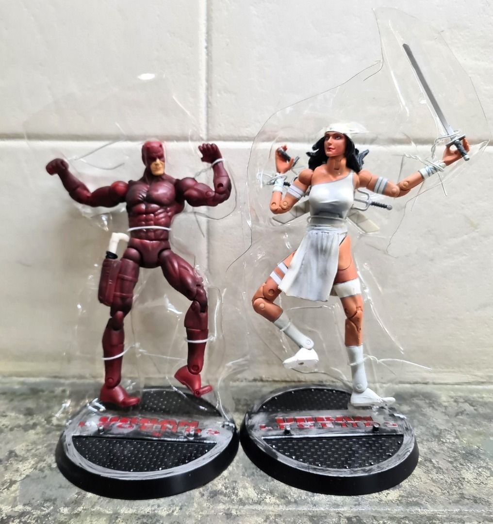 DAREDEVIL & ELEKTRA SET - Marvel Legends Urban Legends Series (Category: Figurines & Statues) located in Quezon City. Submitted by charliebrown_olx (Listing ID 1284471249, Image 1). Description: eries: Marvel Legends Urban Legends Boxset (Spider-man, Punisher) Set: DAREDEVIL & ELEKTRA Classification: New Condition: Mint, Complete with Base Set Price: P1,350.00 TERMS & CONDITIONS: 1. C.O.D. Can meet buyers at - Del Monte Ave, Q.C. - Mla Memorial P