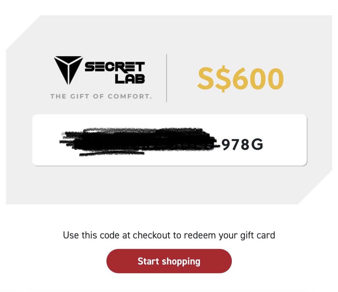 Discounted Secret Lab Voucher Computers Tech Office Business
