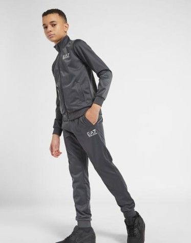 Ea7 tracksuit junior hot sale