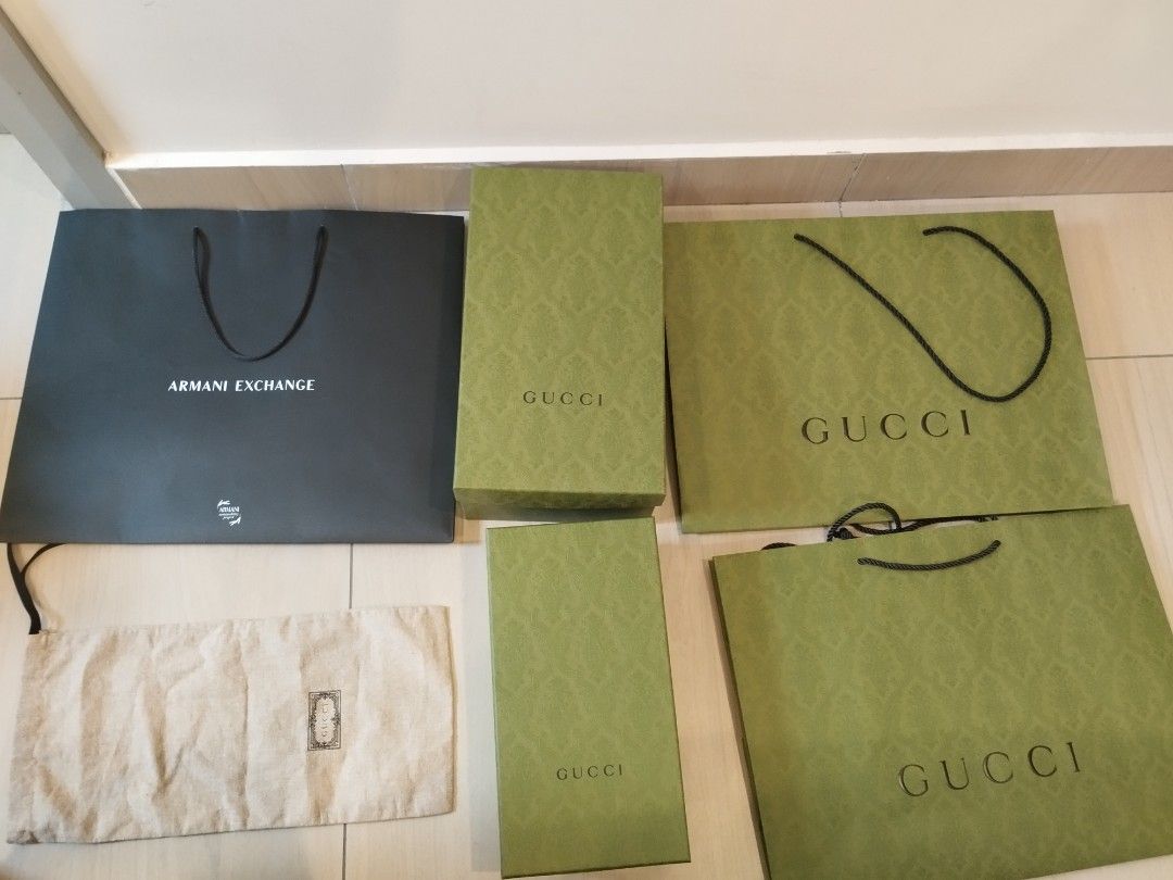 Empty gucci new arrivals shoe box