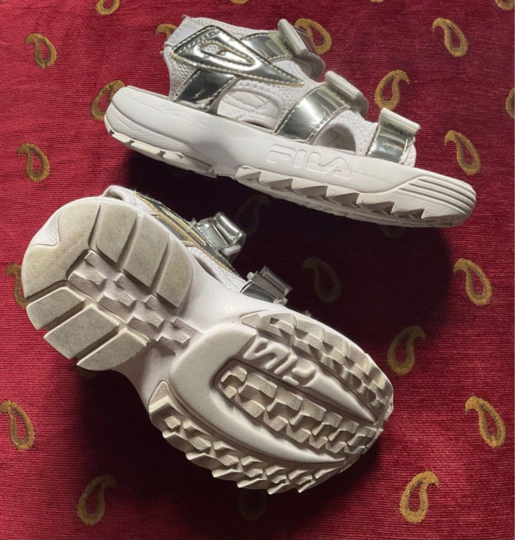 Fila disruptor taping platform sandal store