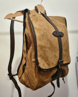 Filson 70017 Tin Cloth Backpack (Dark Tan) DISCONTINUED