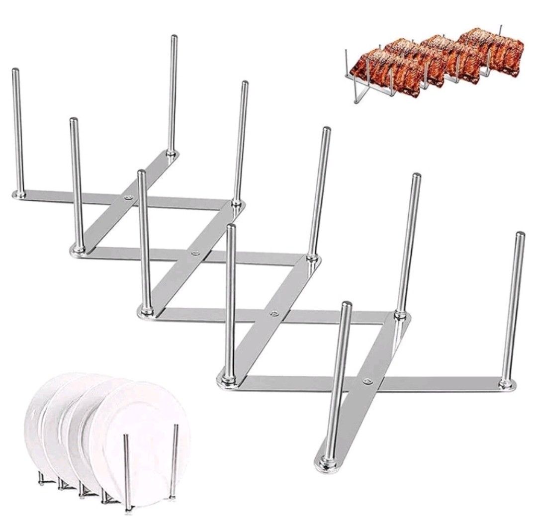 Foldable adjustable rack (Category: Cookware & Accessories) located in Kuala Lumpur. Submitted by sj6565 (Listing ID 1284504078, Image 1). Description: .