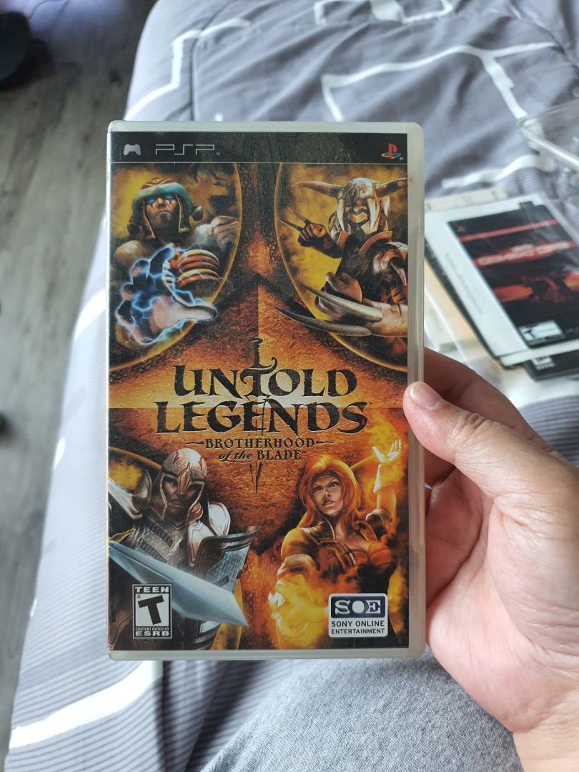 For Sale PSP Games Disc - Untold Legends, Video Gaming, Video Games,  PlayStation on Carousell