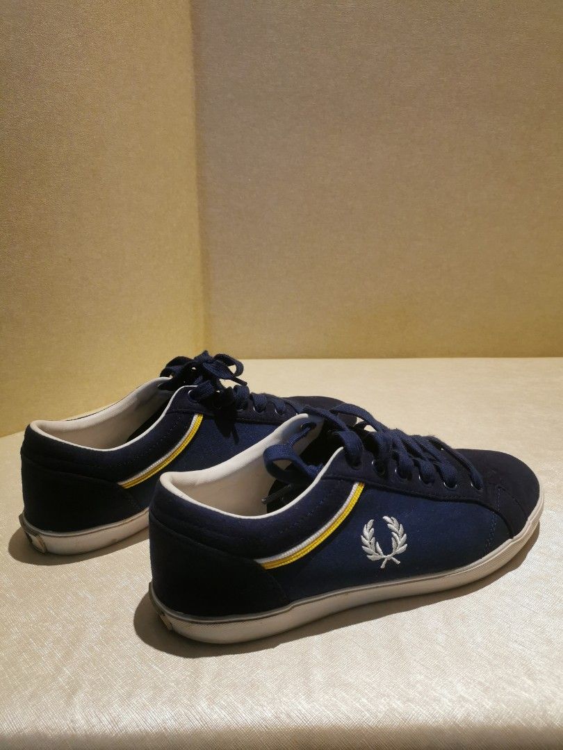 Fred perry deals black shoes