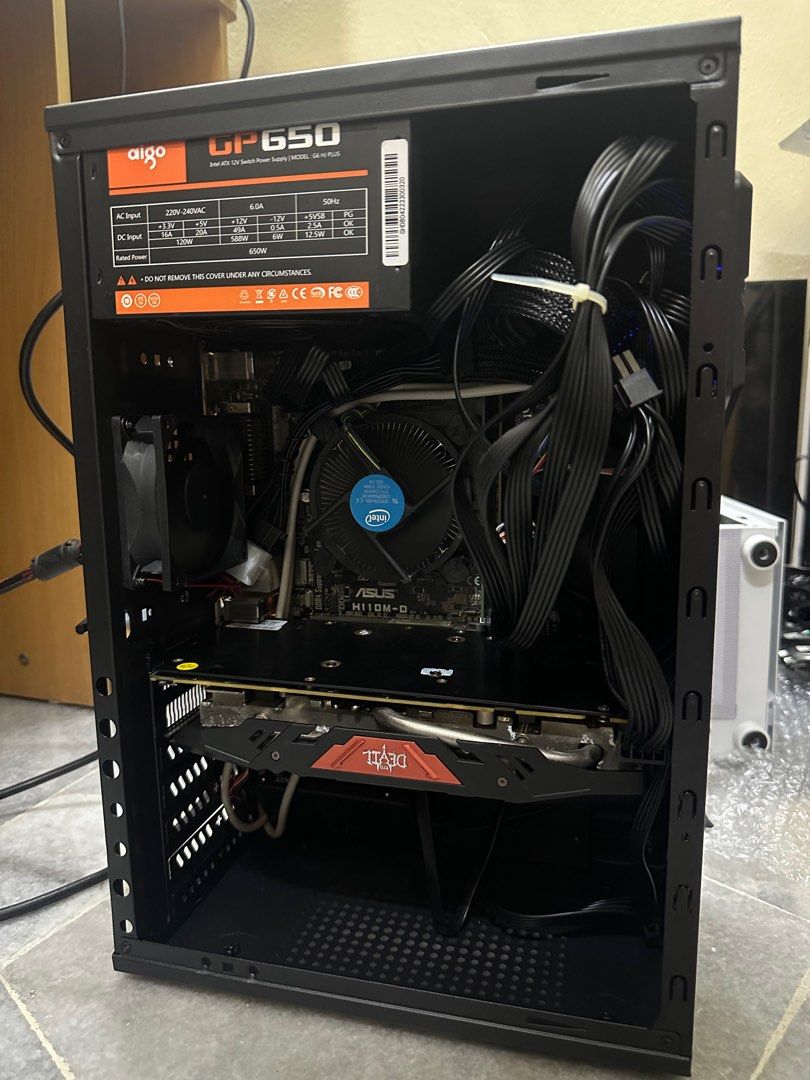 I3 7100 sales rx 580 8gb