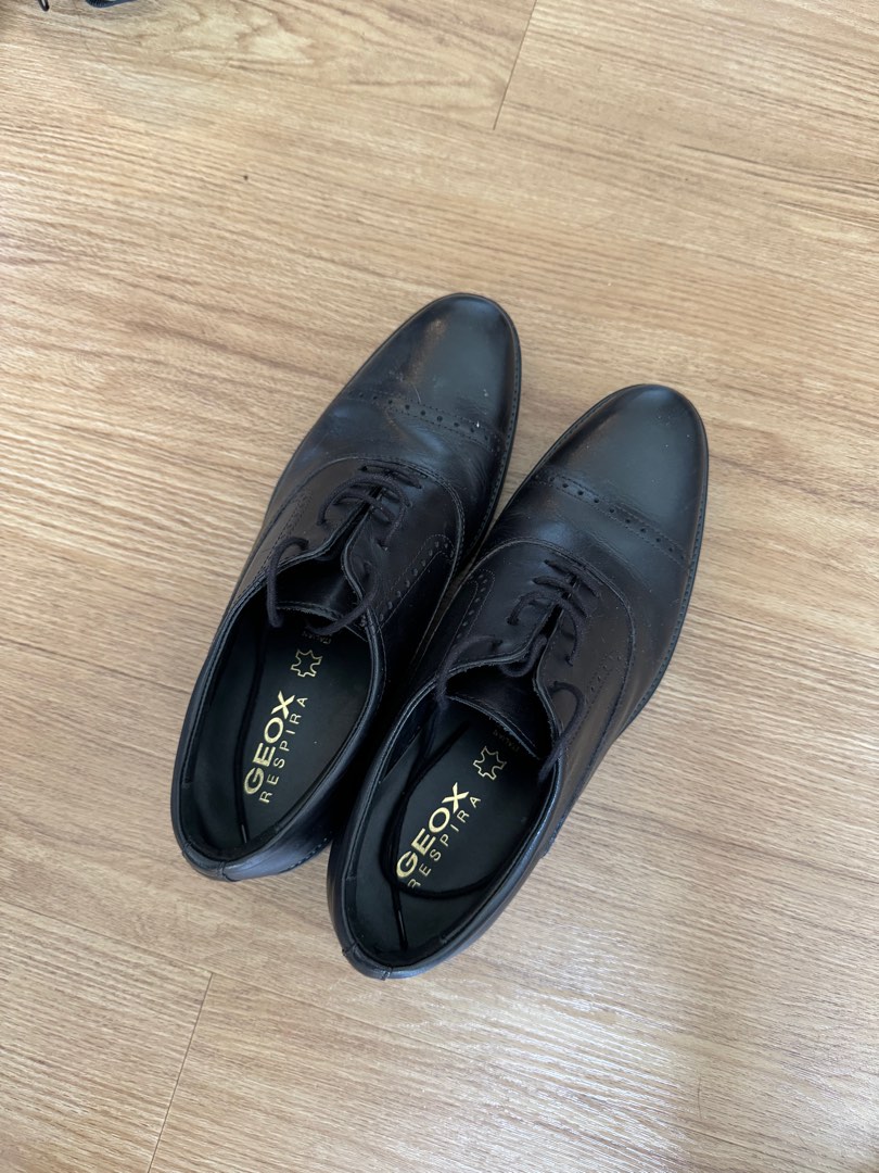 Geox leather dress shoes