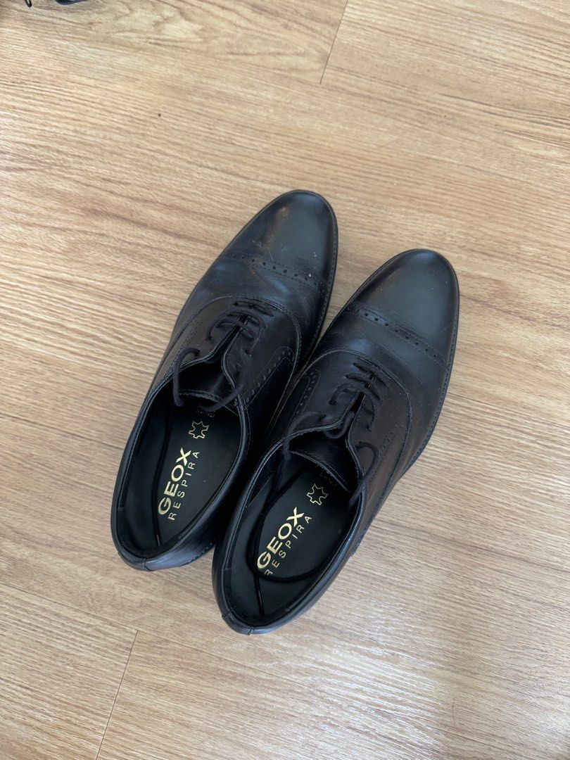 Geox leather dress shoes