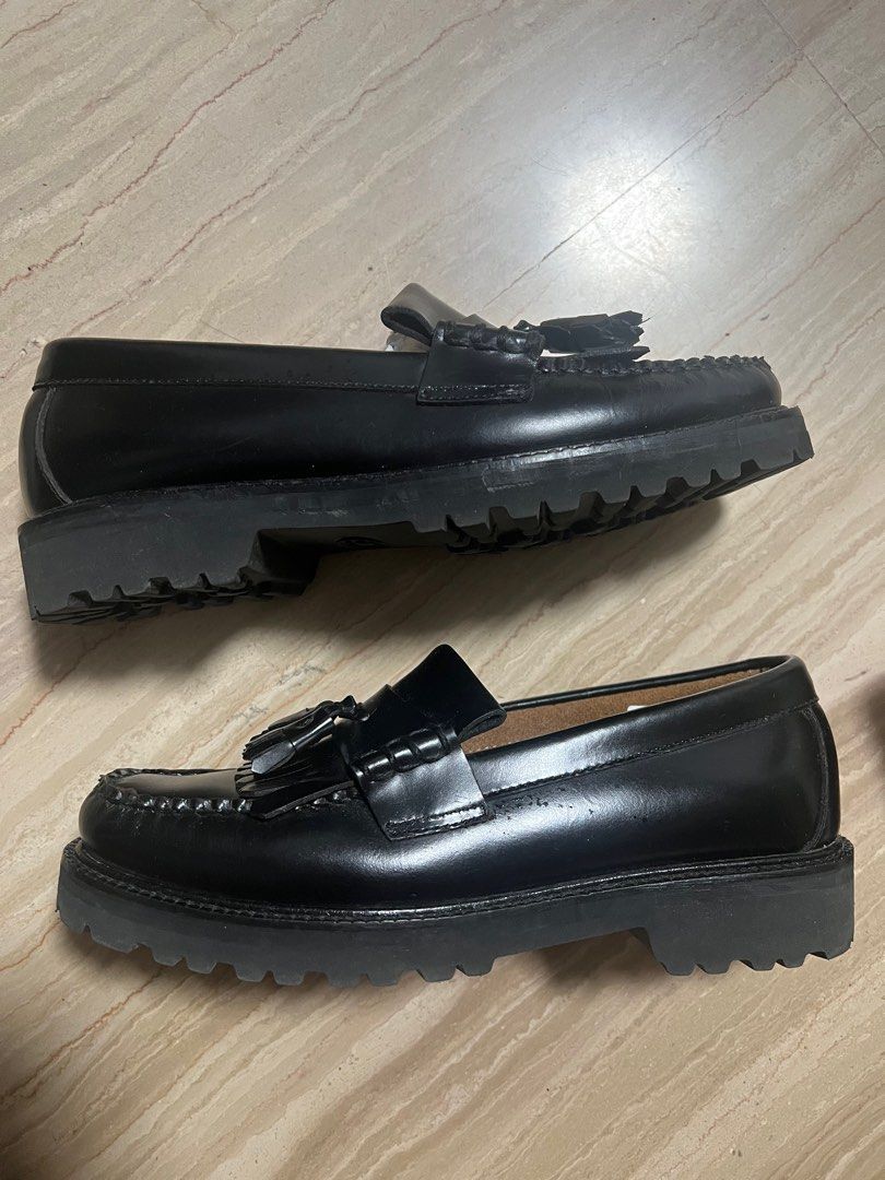 GH Bass Mens Layton Lug Weejuns Loafer Tassel EU 40