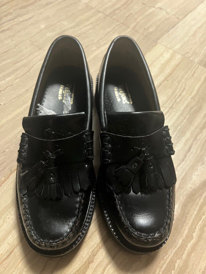 GH Bass Mens Layton Lug Weejuns Loafer Tassel EU 40
