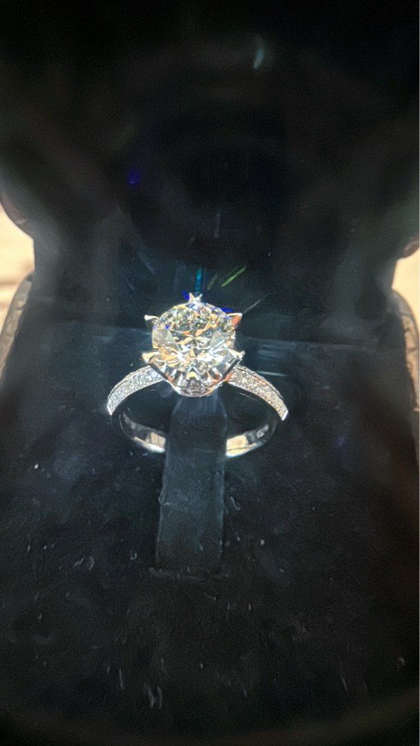 GIA certified Diamond Engagement Ring Women s Fashion Jewelry