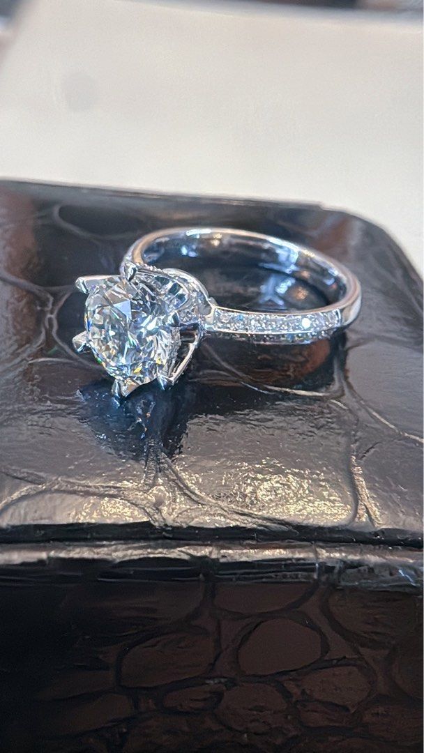 GIA certified Diamond Engagement Ring