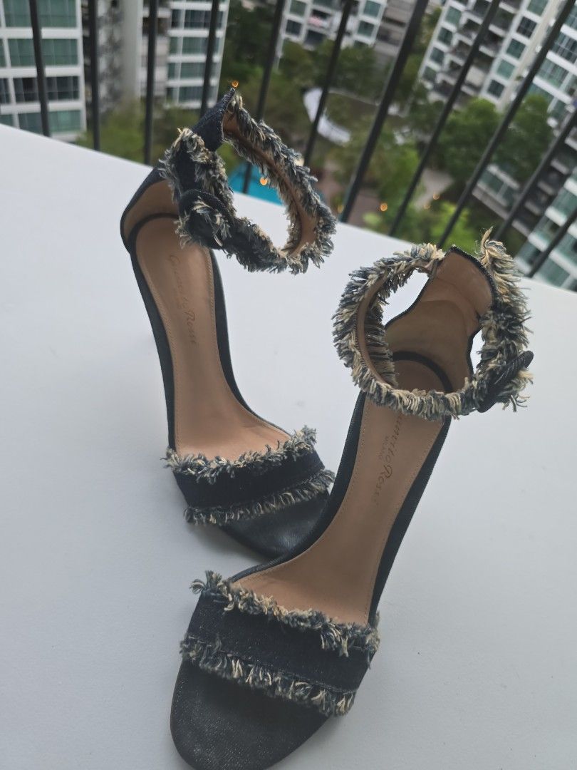 Gianvito rossi new arrivals denim pumps