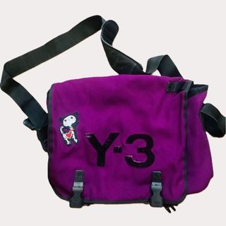 Grailed! Yohji Yamamoto x Adidas Y3 Fall 2006 Logo Large Duffle Messenger Laptop Bag in Purple Canvas and Velvet