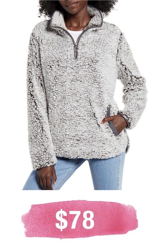 Women's thread and hot sale supply wubby fleece pullover