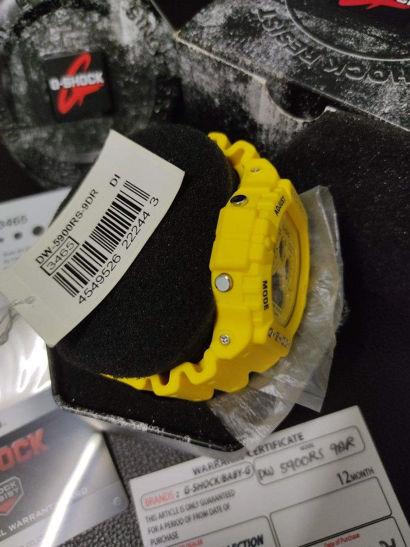 G SHOCK DW5900 RS9 TAPAK KUCING Men s Fashion Watches Accessories Watches on Carousell