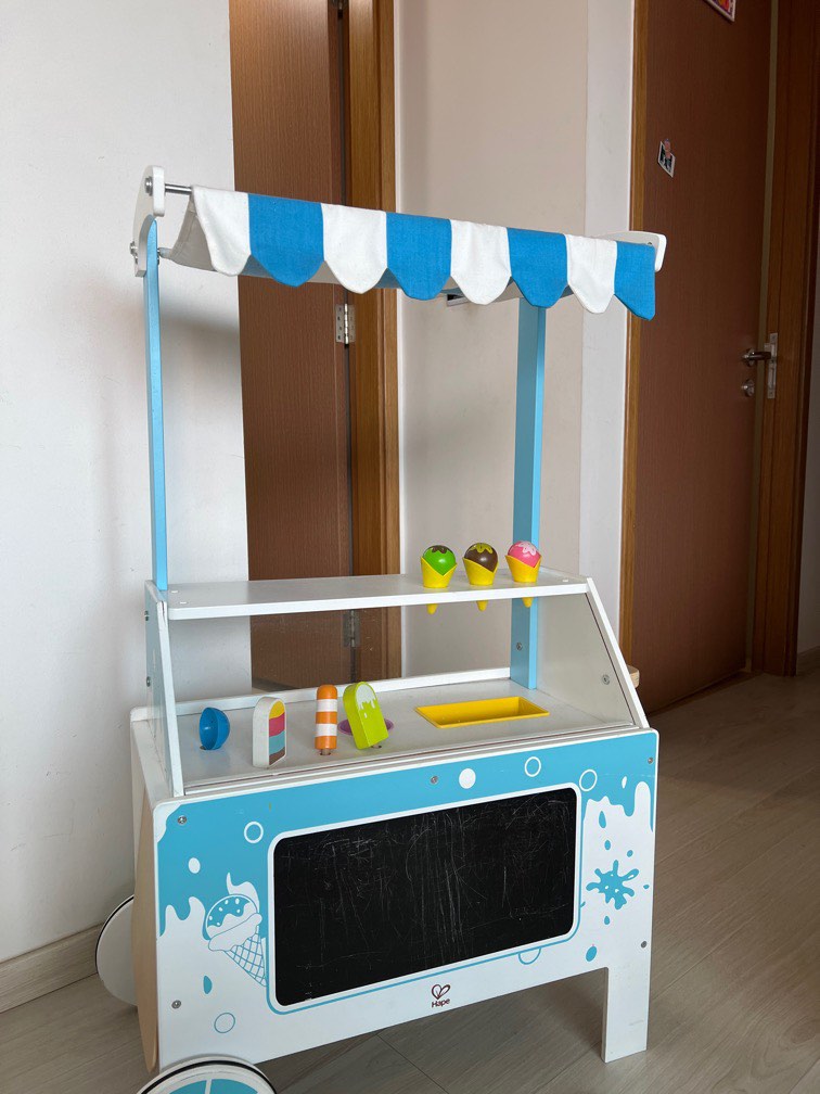 Hape Ice Cream Cart Hobbies Toys Toys Games on Carousell