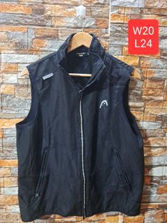 Head japan  brand black vest/chaleco