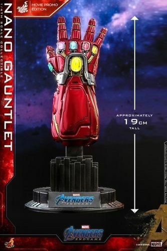 Hot Toys Avengers Endgame Iron Man Nano Infinity Gauntlet Movie