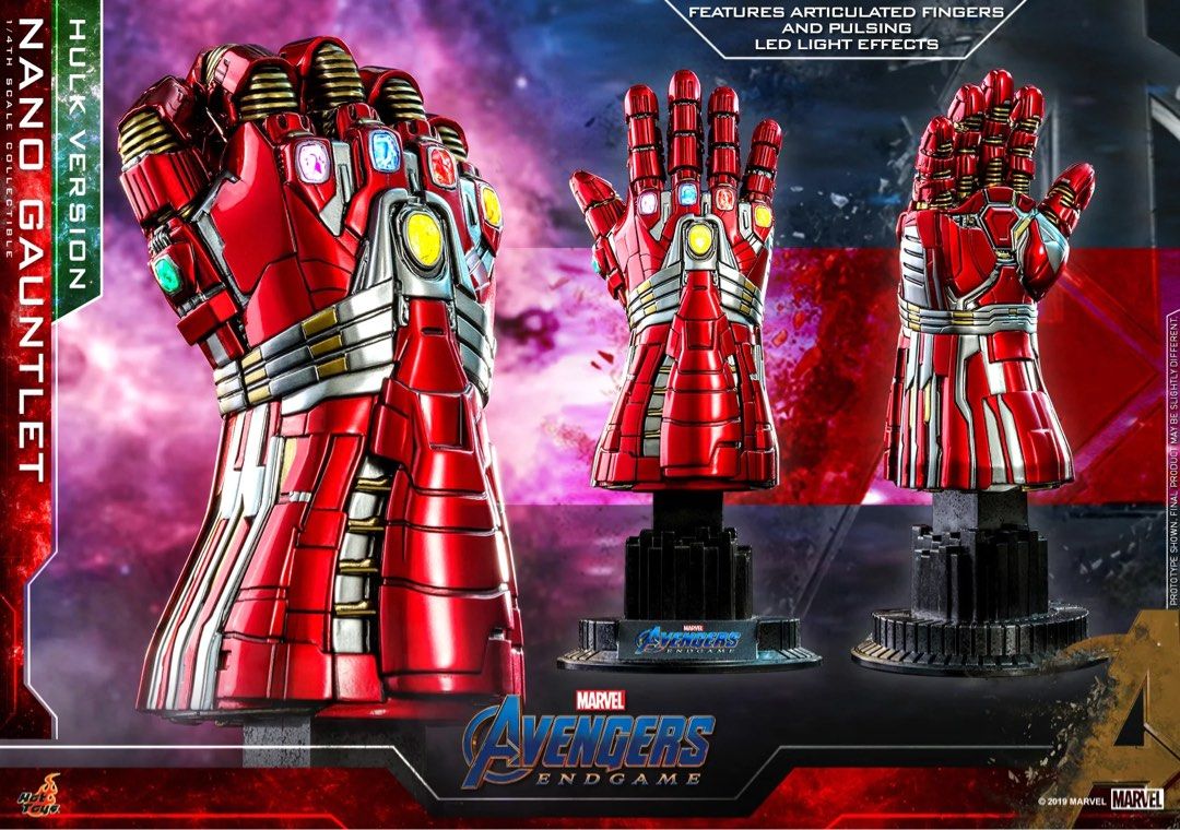 Iron man gauntlet hot toys discount