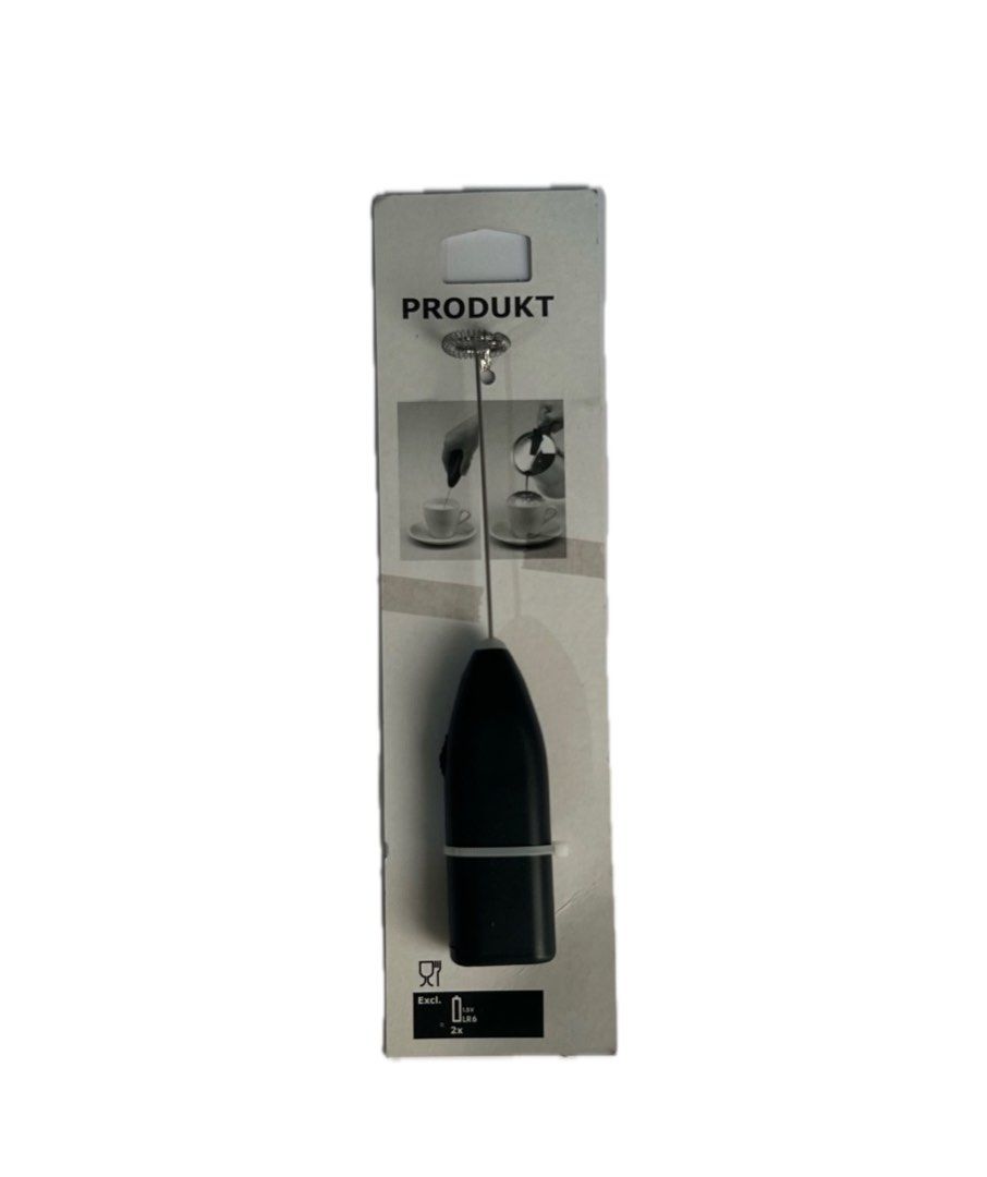 Ikea Milk-frother, Black (Category: Other Kitchenware & Tableware) located in Makati City. Submitted by mtmfortune (Listing ID 1284441598, Image 2). Description: Ikea PRODUKT Milk-frother, Black Frothed milk enhances any cup of coffee – and it’s the easiest way to spice up your morning brew. PRODUKT helps you make the froth like a pro as your very own barista. Frothes milk in 15-20 seconds. Can be used for both cold and hot milk. Batteries are no