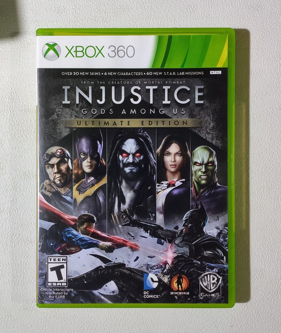Injustice xbox game on sale