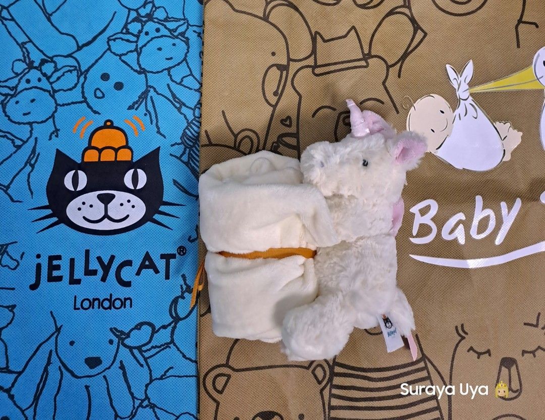 Jellycat unicorn soother Hobbies Toys Toys Games on Carousell