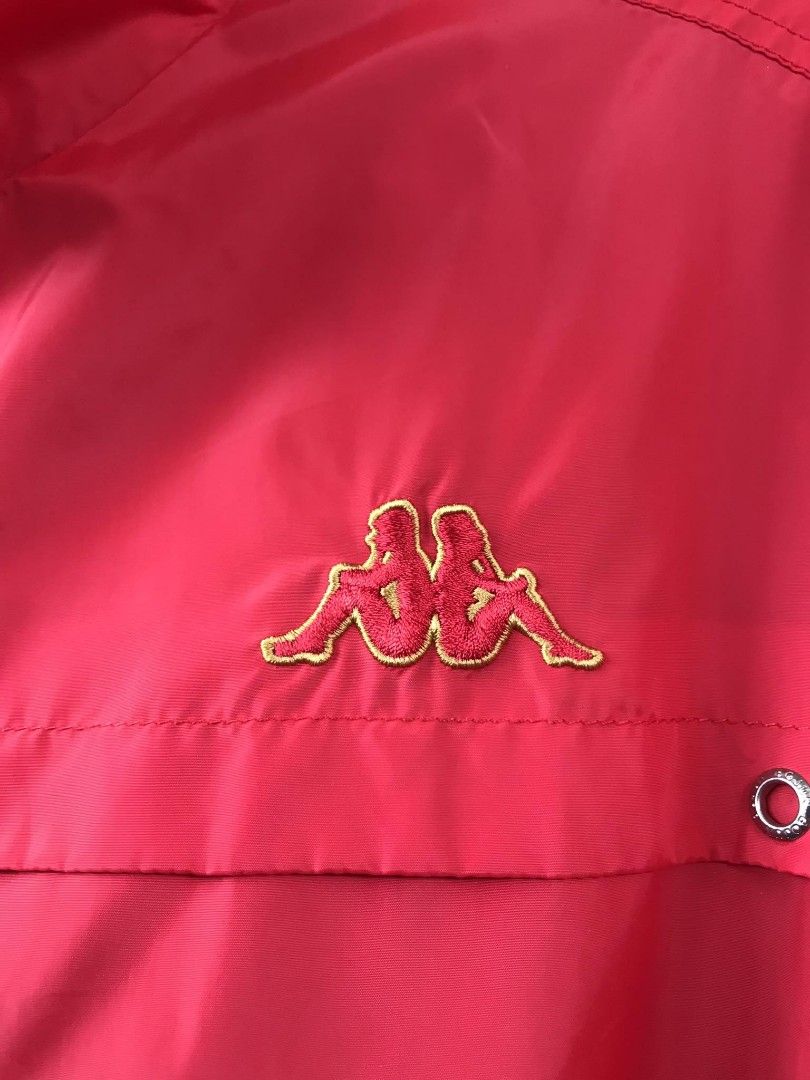 Kappa Windbreaker Jacket (Category: Coats, Jackets and Outerwear) located in General Santos City (Dadiangas). Submitted by maryjane1914 (Listing ID 1284432271, Image 3). Description: Washed. Cleaned. Ironed. Dimes: 23inches Length x 18inches Width Small - Med (Medium on tag).
