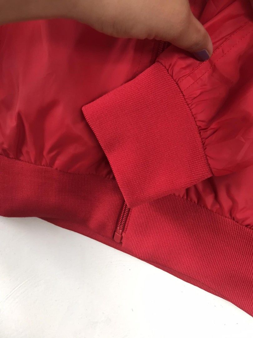 Kappa Windbreaker Jacket (Category: Coats, Jackets and Outerwear) located in General Santos City (Dadiangas). Submitted by maryjane1914 (Listing ID 1284432271, Image 2). Description: Washed. Cleaned. Ironed. Dimes: 23inches Length x 18inches Width Small - Med (Medium on tag).
