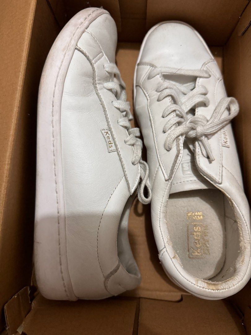 Keds ace leather white blush shop