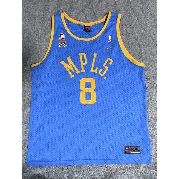 Kobe Bryant Nike MPLS Swingman 911 patch XXL