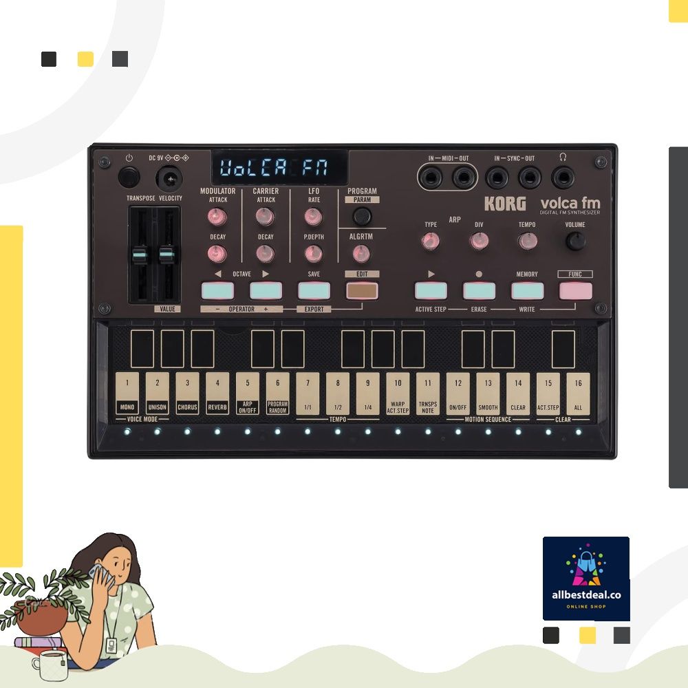 Korg volca fm synth hot sale