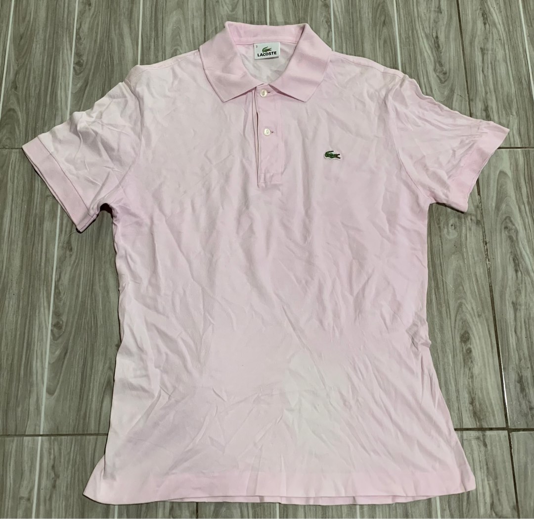 Lacoste Classic Polo Shirt Light Pink