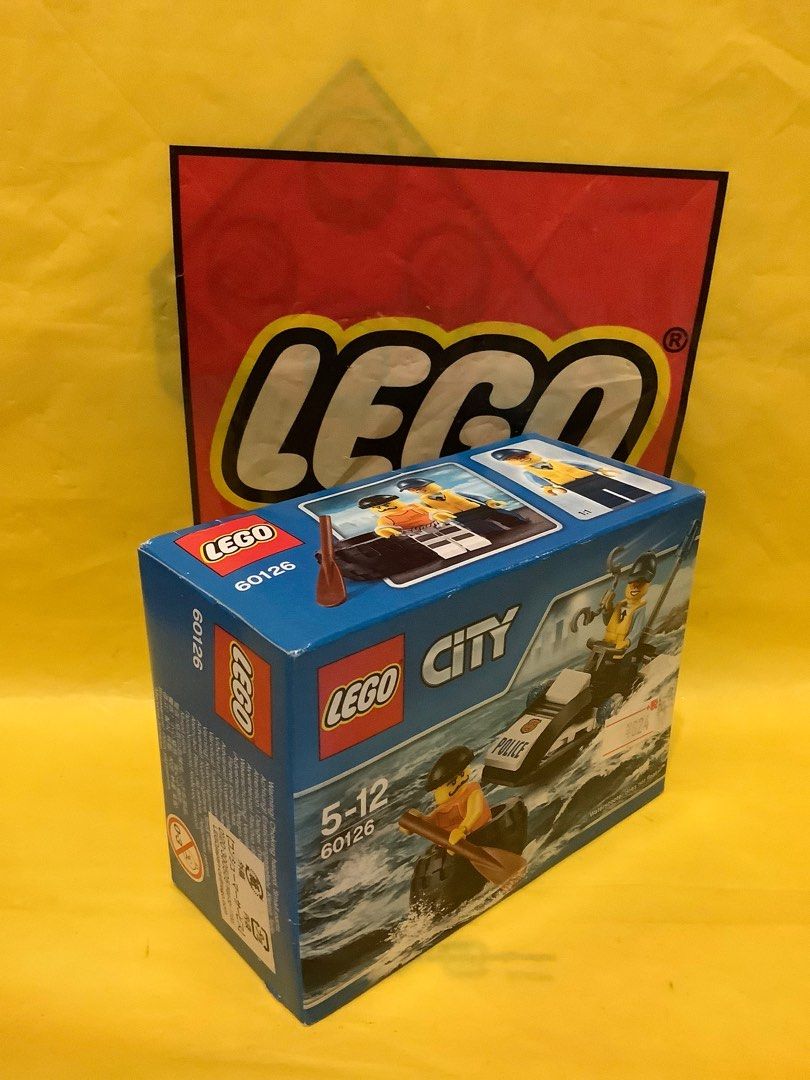 LEGO CITY Tire Escape 60126 ORIGINAL Bought from Japan. Box Unopened. TRACKABLE Mail Service Additional 2.00 will remove Polybag and Instruction booklet from box mail WITHOUT Box or Self Collect Hobbi...