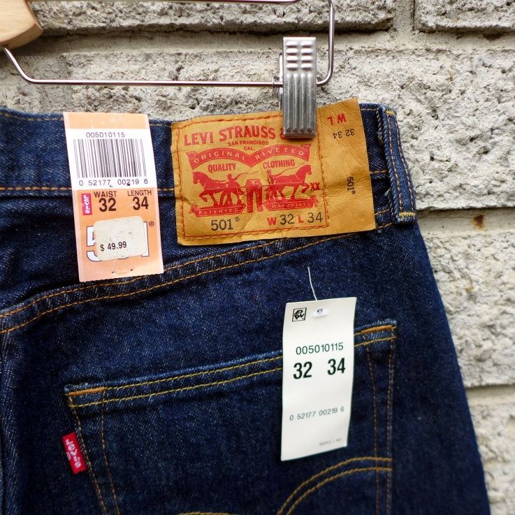 levis 501 levis 00501 0115 W32 L34