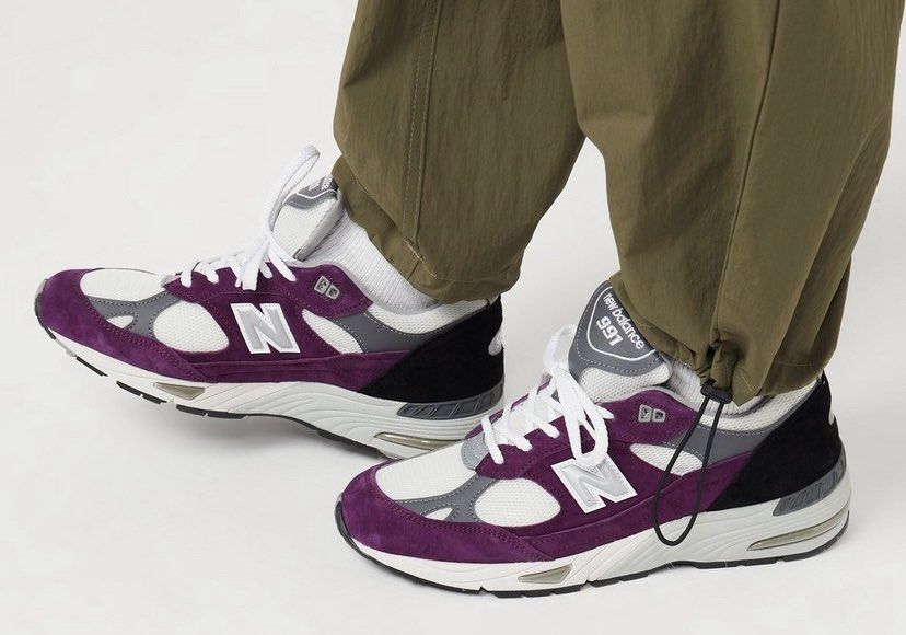 New balance 991 purple shop