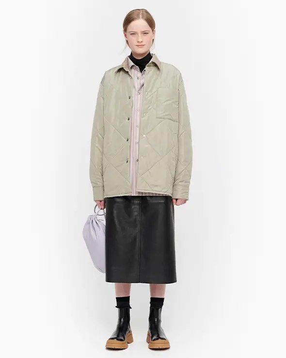 Marimekko Kompassi Solid coat, 名牌, 服裝- Carousell