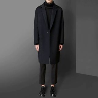 Mens black clearance coats sale