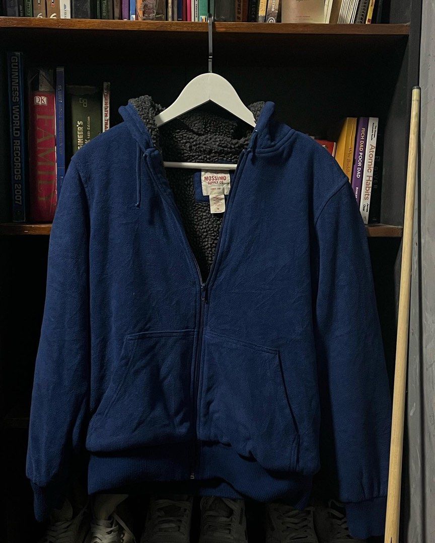 Mossimo sherpa lined fleece hoodie new arrivals