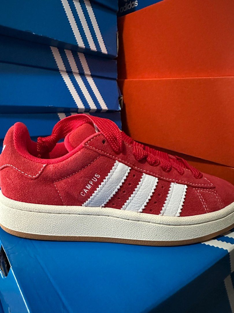Adidas old school red hot sale