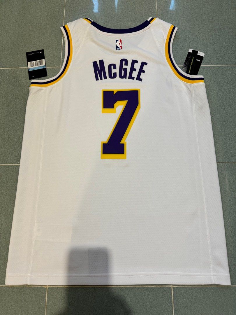 Lakers mcgee on sale jersey