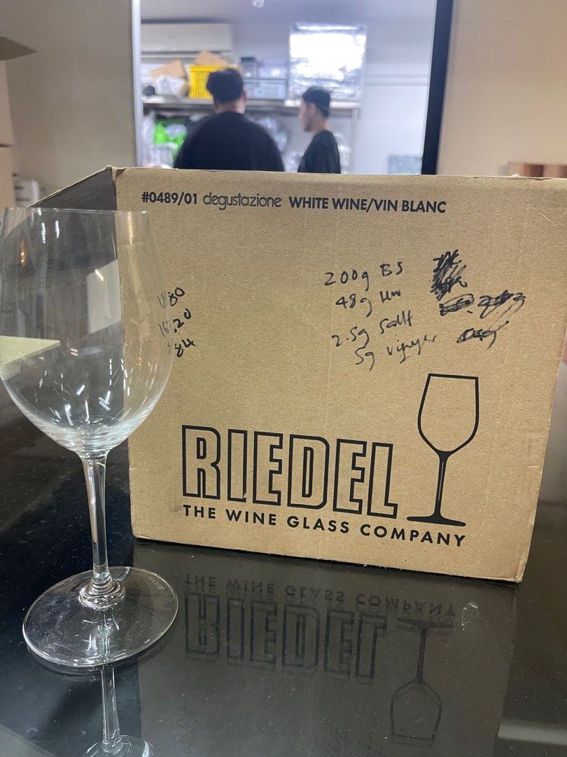 NEW! Riedel degustazione Crystal Wine glass X 12