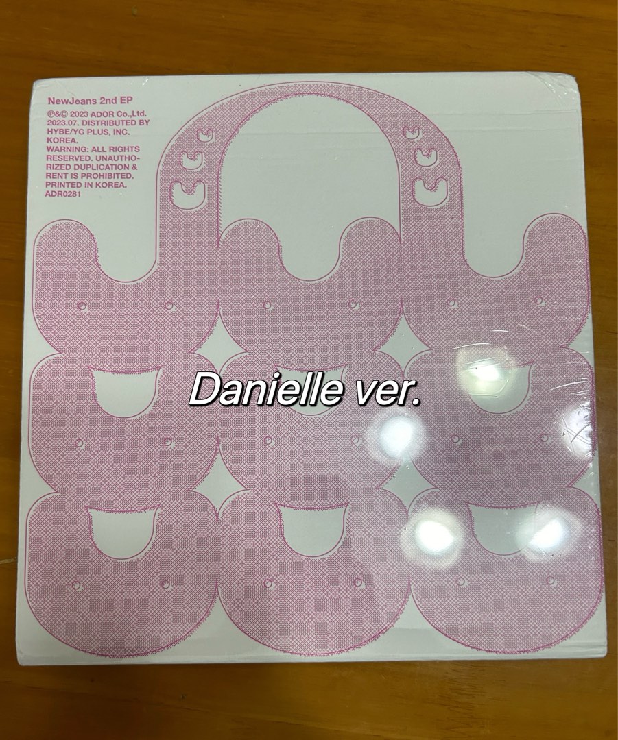 Newjeans get up 2nd ep album 專輯Bunny beach bag (Danielle ver.)