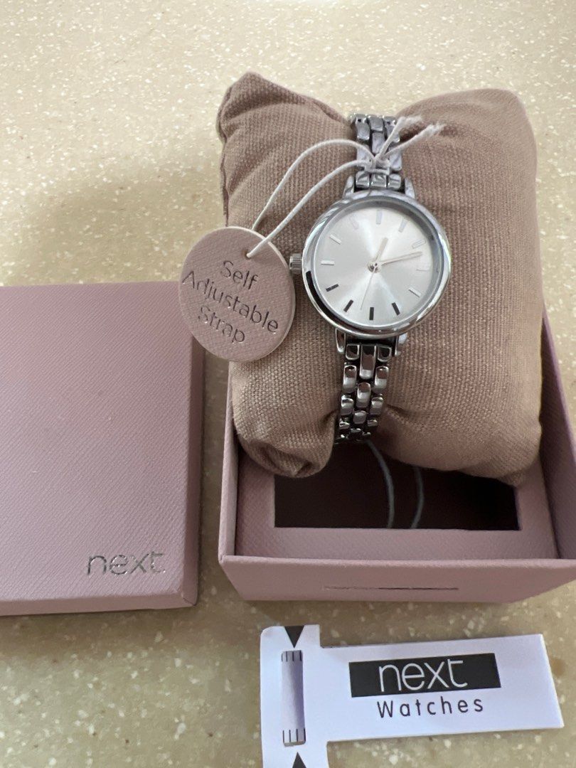 Next silver watch online