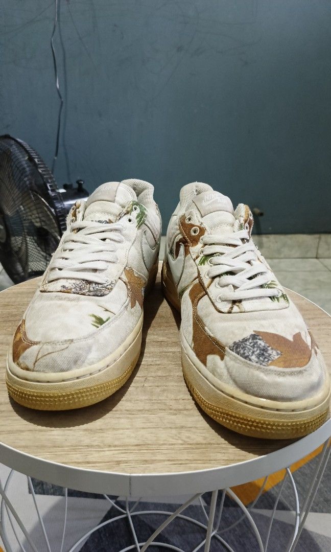 Nike AF1 X Realtree Camo 45 Fesyen Pria Sepatu Sneakers di Carousell