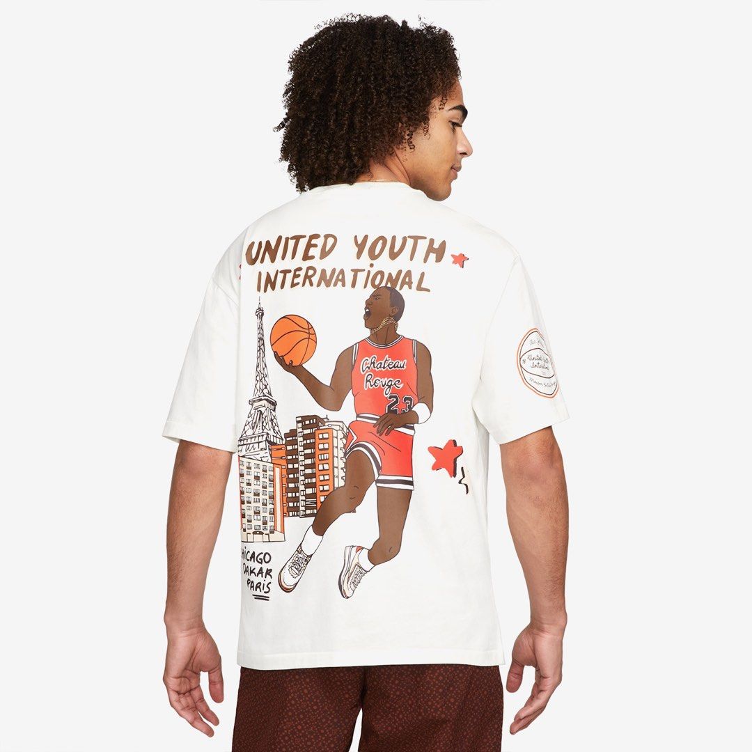 Nike Air Jordan x Maison Chateau Rouge Tee Men s Fashion Tops