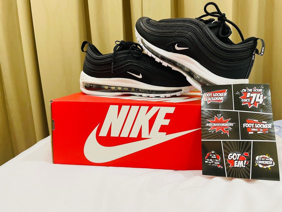 Nike 97 black and white hotsell junior