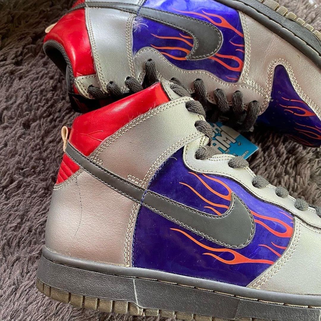 optimus prime nike dunks