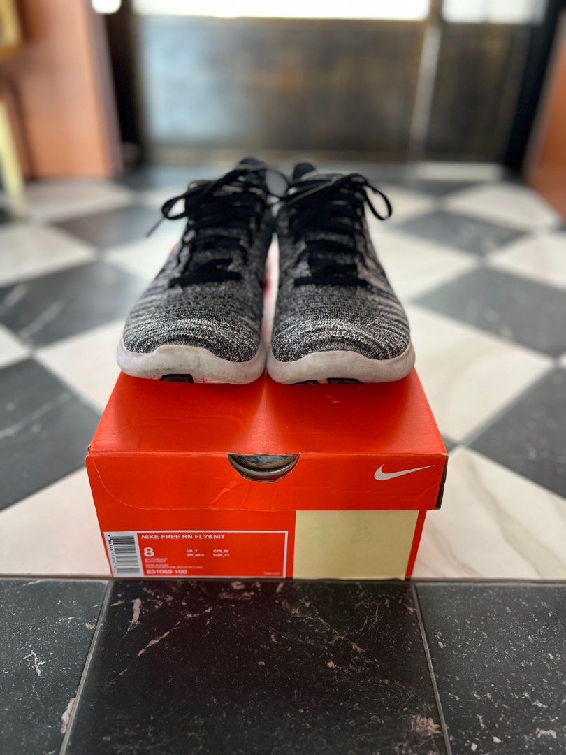 Free rn outlet flyknit black